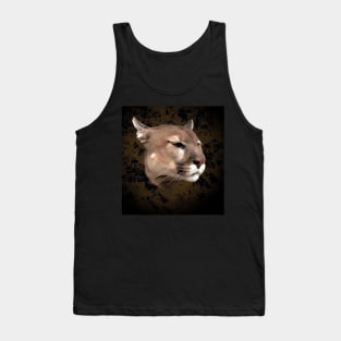 Mountain lion Tank Top